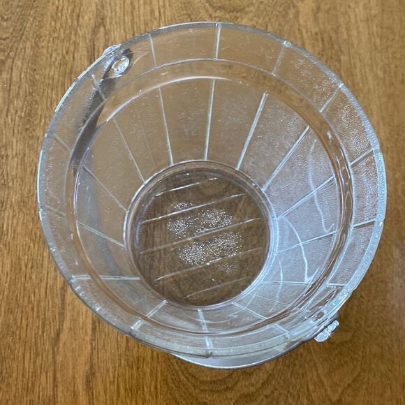 Vintage  glass ice bucket - Picture 4 of 6